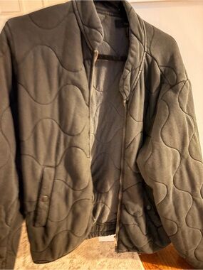 Forever 21 Black Quilted Jacket